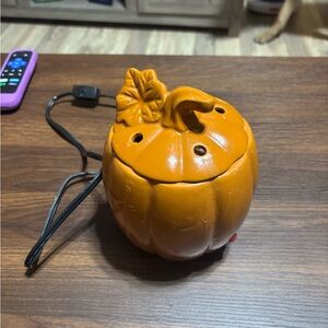 Orange Pumpkin Shaped Electric Warmer